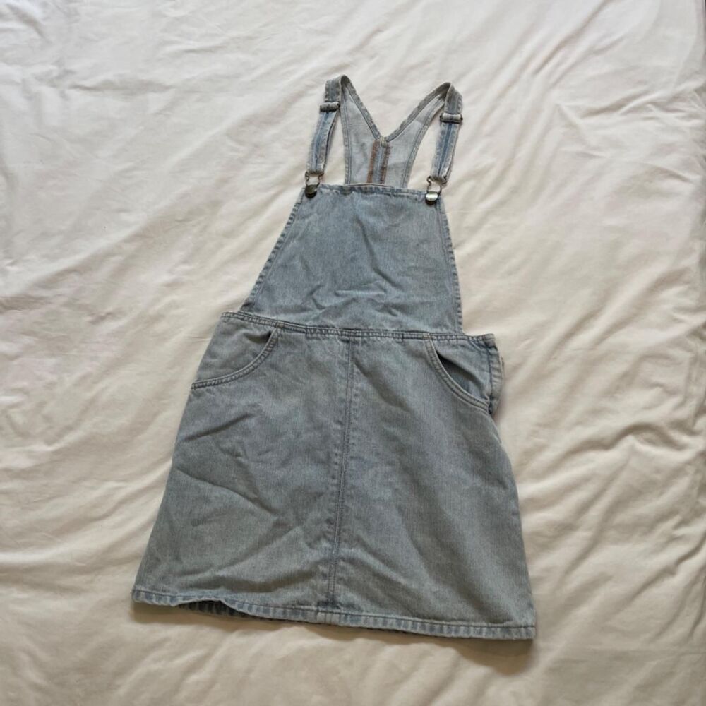 Billabong Women's Blue Dungarees-overalls